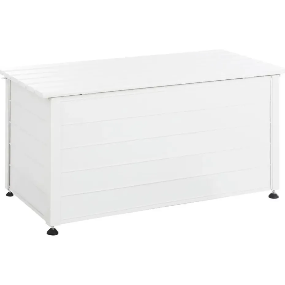CAMPALTO - Kussenbox - Wit - 123 x 60 cm - Aluminium