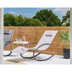 CARANO II - Strandstoel - Beige - Staal