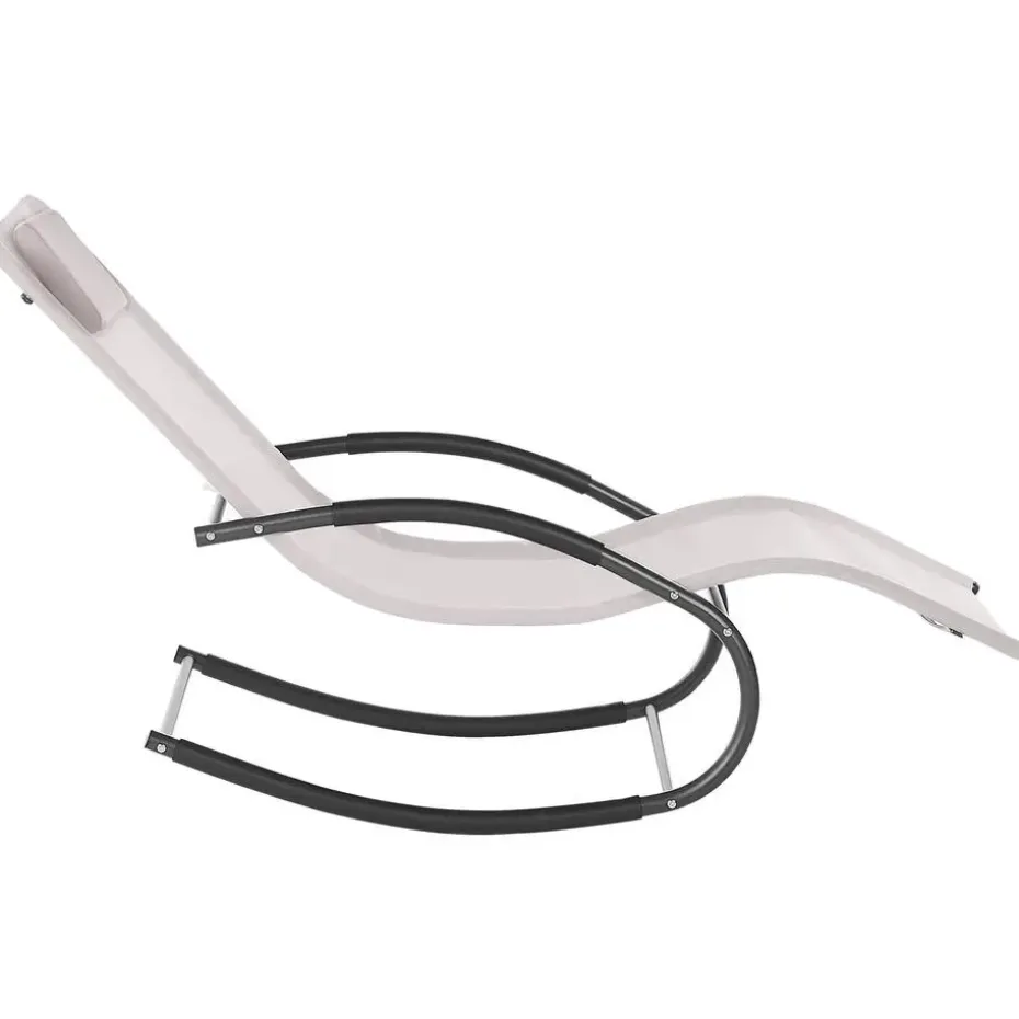 CARANO II - Strandstoel - Beige - Staal