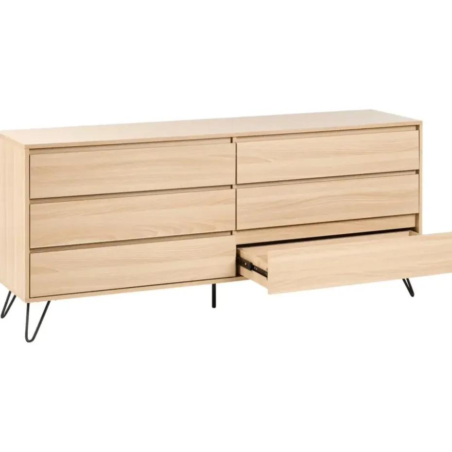 CARDIGAN - Ladekast - Lichtbruin - Vezelplaat