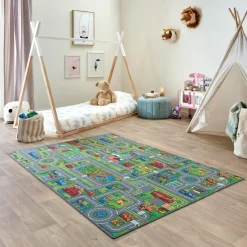 Carpet Studio Playcity Speelkleed - Meerkleurig - 140x200cm