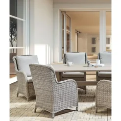 CASCAIS - Tuinstoel set van 2 - Beige - PE rotan