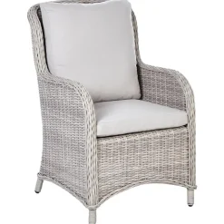 CASCAIS - Tuinstoel set van 2 - Beige - PE rotan