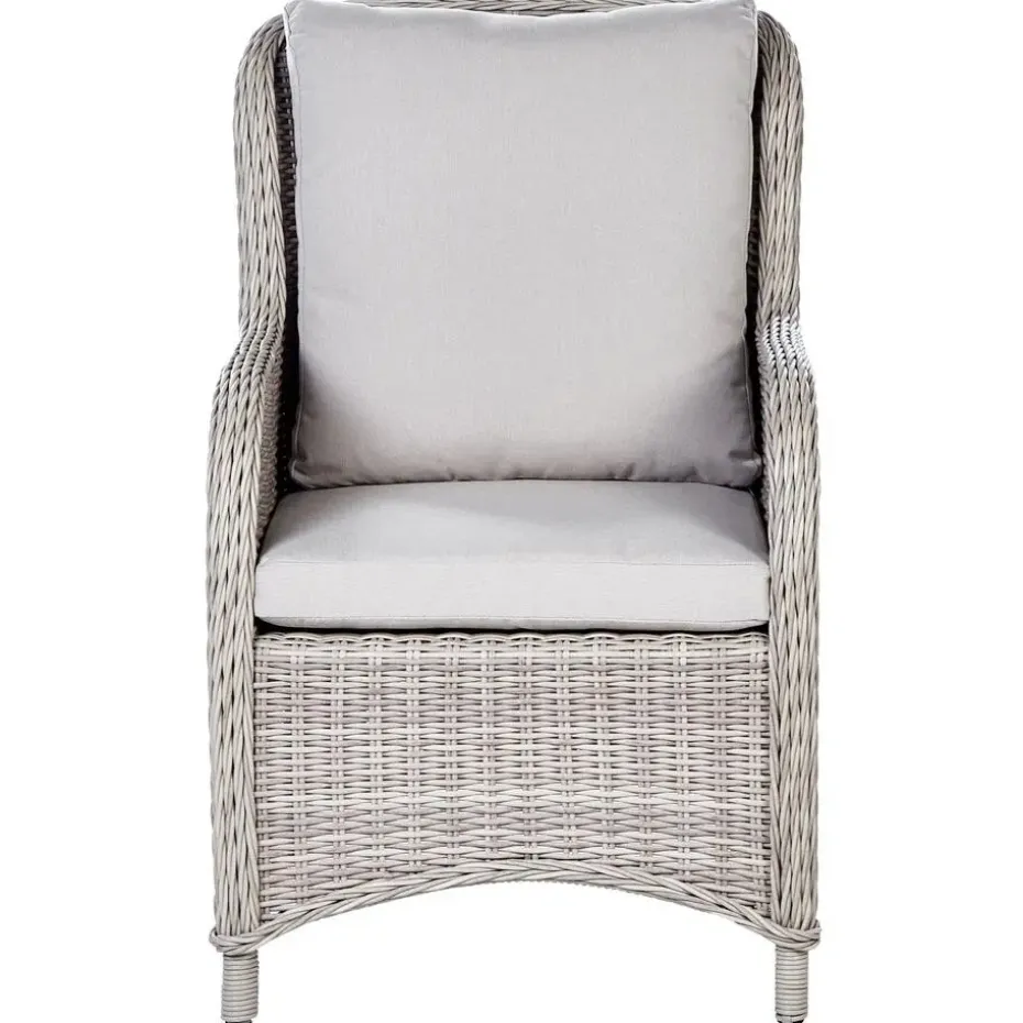 CASCAIS - Tuinstoel set van 2 - Beige - PE rotan