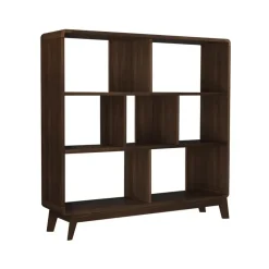 Cassie - Boekenkast walnoot spaanplaat