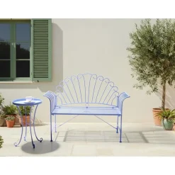 CAVINIA - Bistroset voor 2 - Lichtblauw - IJzer