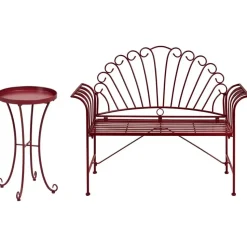 CAVINIA - Bistroset voor 2 - Bordeaux - IJzer