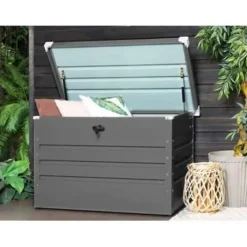 CEBROSA S - Kussenbox - Grijs - Staal