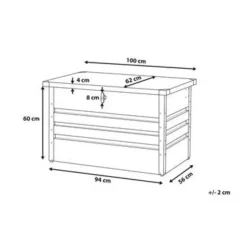 CEBROSA S - Kussenbox - Grijs - Staal