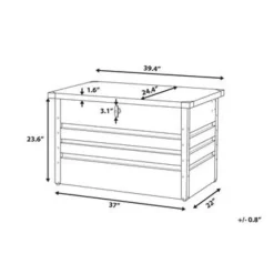 CEBROSA S - Kussenbox - Grijs - Staal
