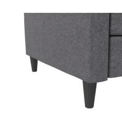 Celine - 3-zits slaapbank in grijs stof
