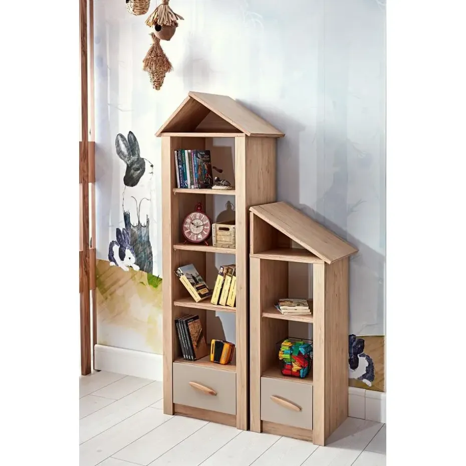 Cento boekenkast kast huisje klein kinderkamer