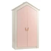 Cento Pink 2-deurs kledingkast huisje meisjeskamer