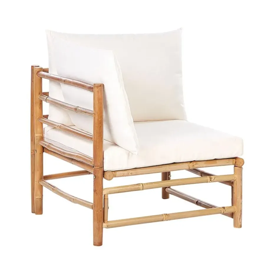 CERRETO - Hoekmodule tuin - Wit - Bamboe