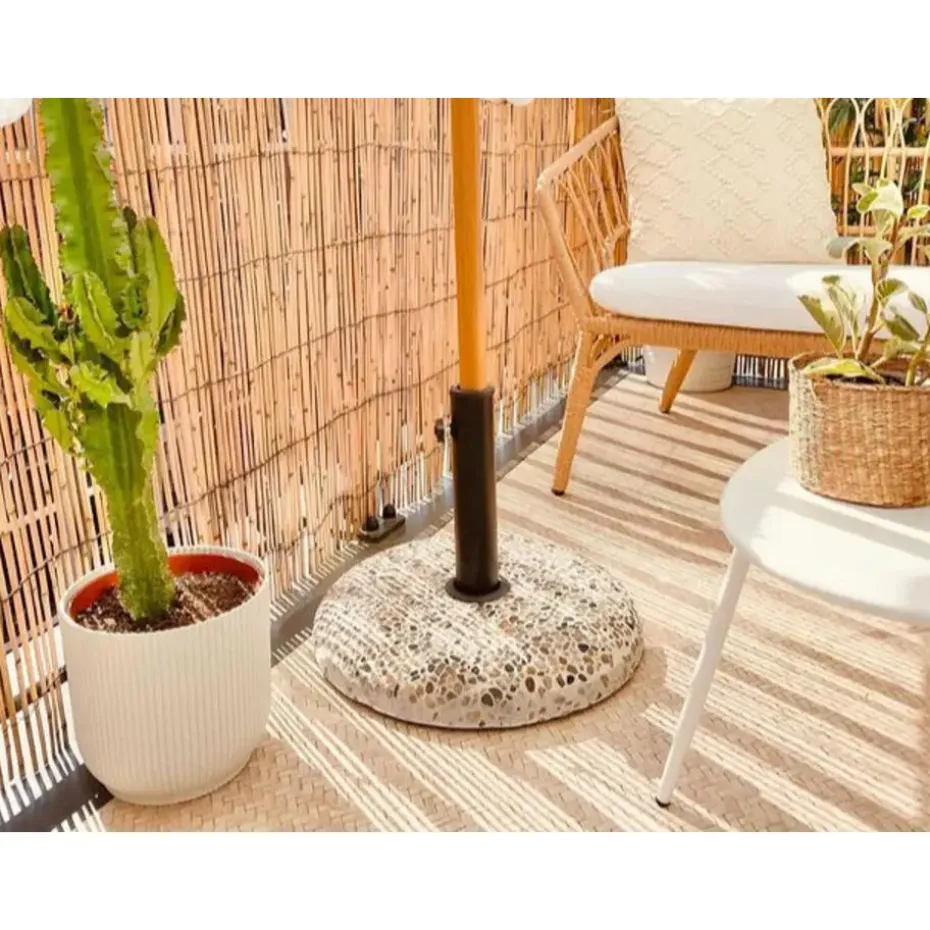 CEVO - Parasolvoet - Wit - Beton