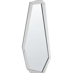 CHANU - Wandspiegel - Zilver - Hout