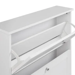 CHELAN - Schoenenkast - Wit - Spaanplaat