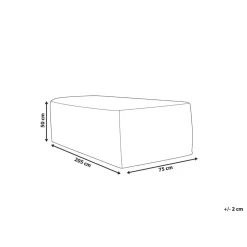 CHUVA - Beschermhoes voor ligstoelen - Grijs - Polyester