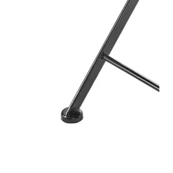 CIGLIANO - Tuinstoel set van 2 - Zwart - Metaal