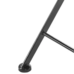 CIGLIANO - Tuinstoel set van 2 - Zwart - Metaal