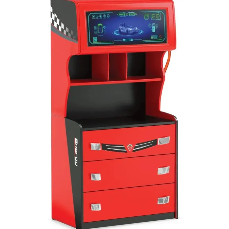 Cilek Champion Racer commode tankstation auto