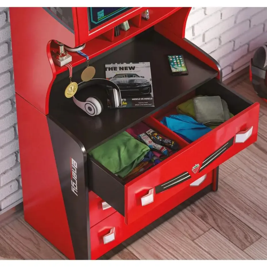 Cilek Champion Racer commode tankstation auto