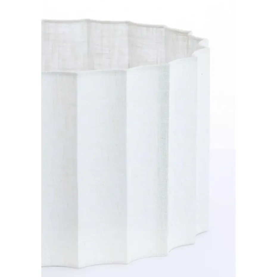 Cilinder lampenkap Disli - Wit - Ø40cm