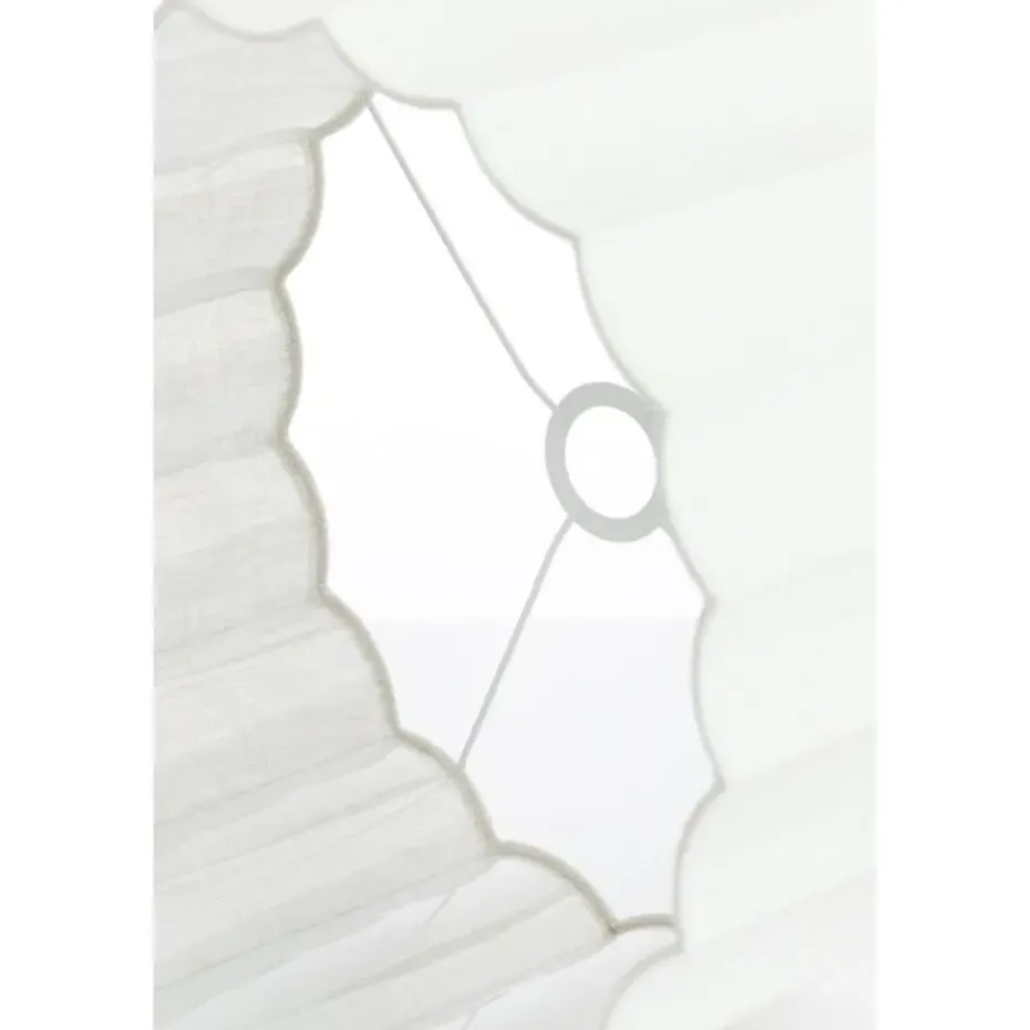 Cilinder lampenkap Disli - Wit - Ø40cm