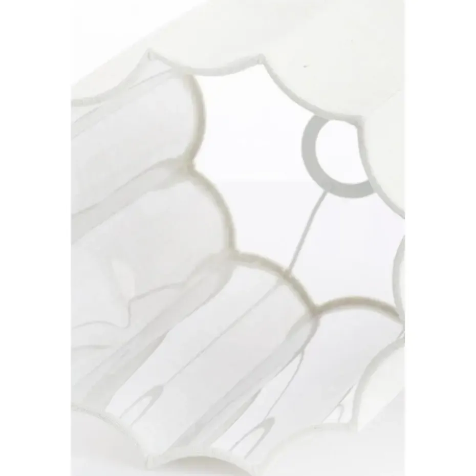 Cilinder lampenkap Disli - Wit - Ø24cm