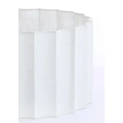 Cilinder lampenkap Disli - Wit - Ø35cm