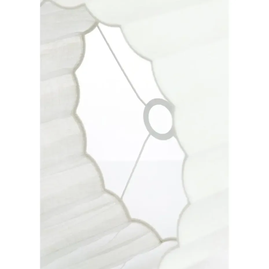 Cilinder lampenkap Disli - Wit - Ø35cm