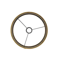 Cilinder Lampenkap Gemstone - Goud - Ø50x38cm