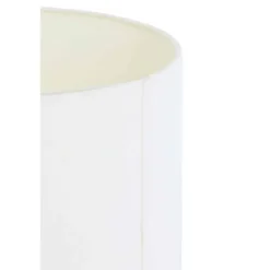 Cilinder Lampenkap Livigno - Wit - Ø20x15cm