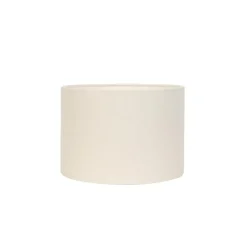 Cilinder Lampenkap Livigno - Eiwit - Ø30 x 21 cm