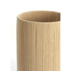 Cilinder lampenkap Medan - Beige - 25x25x36cm