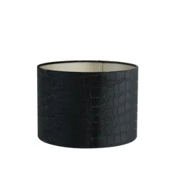 Cilinder Lampenkap Praya - Zwart - Ø30x21cm