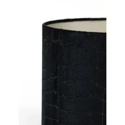 Cilinder Lampenkap Praya - Zwart - Ø30x21cm