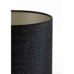 Cilinder Lampenkap Praya - Zwart - Ø30x21cm