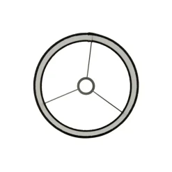 Cilinder Lampenkap Praya - Zwart - Ø30x21cm