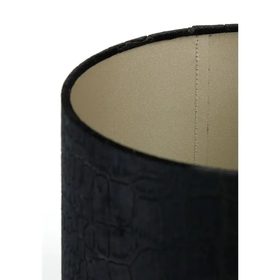 Cilinder Lampenkap Praya - Zwart - Ø30x21cm