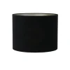 Cilinder Lampenkap Velours - Zwart - Ø40x30cm