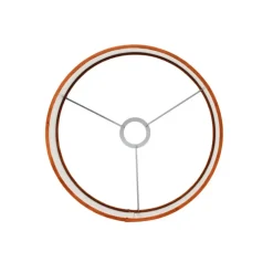 Cilinder Lampenkap Velours - Terra - Ø30x21cm