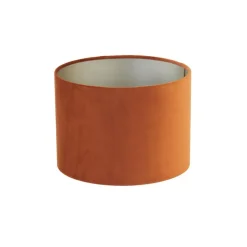 Cilinder Lampenkap Velours - Terra - Ø40x30cm
