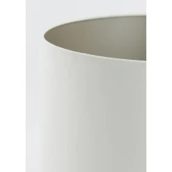 Cilinder Lampenkap Velours - Wit - Ø40x30cm