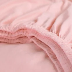 Cinderella - Hoeslaken - Tot 25 cm matrashoogte - Jersey - 140x200 cm - Roze