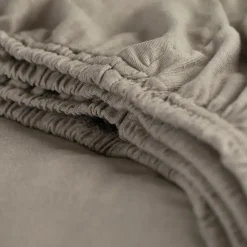 Cinderella - Hoeslaken (tot 25 cm) - Jersey - 180x200 cm/210 cm - Taupe
