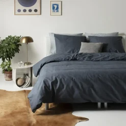 Cinderella dekbedovertrek Lyn - Katoen - 240x200/220 cm - Antraciet