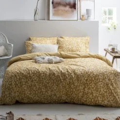 Cinderella Linde - Dekbedovertrek - Katoen - 140x200/220 cm - Yellow