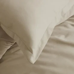 Cinderella Sundays - Dekbedovertrek - Satijn - 240x200/220 cm - Zandkleur