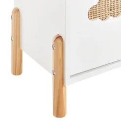 CLOUDY - Boekenkast - Wit/Lichthout - MDF